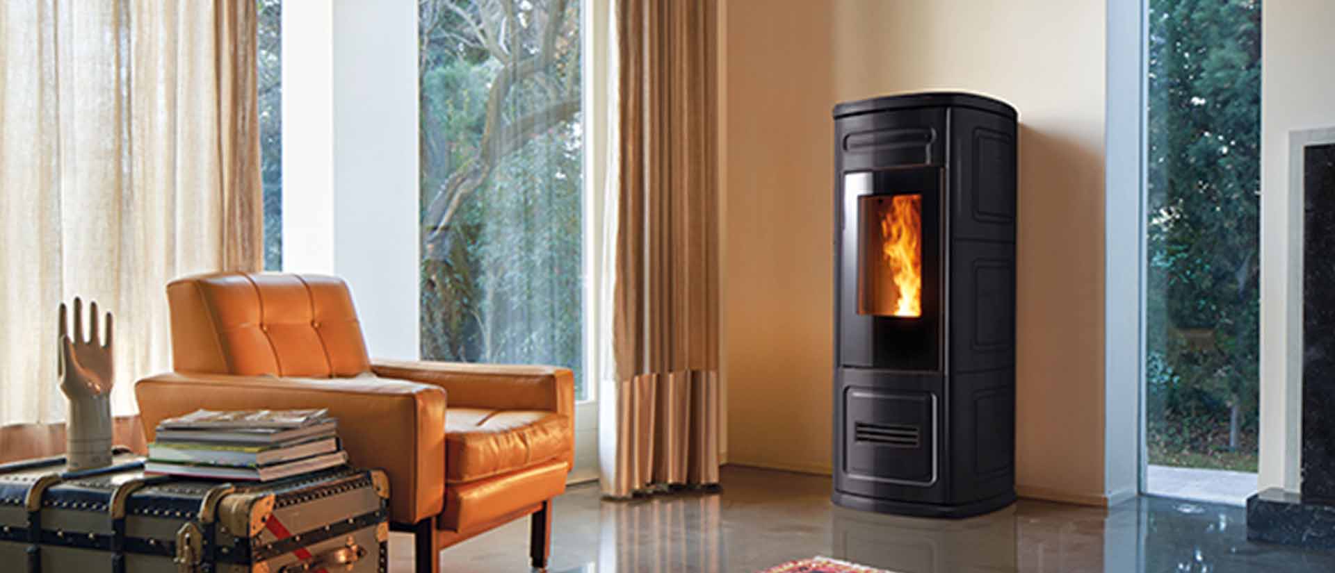 PIAZZETTA（ピアツェッタ）P230C｜高出力ペレットストーブ｜神奈川